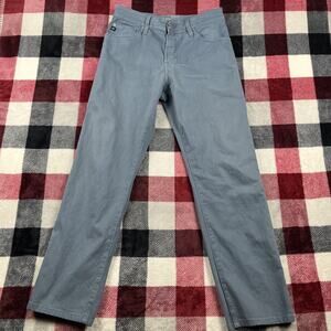 Adriano Goldschmied Pants Mens 32x32 (29x29") Blue The Graduate Tailored Leg AG
